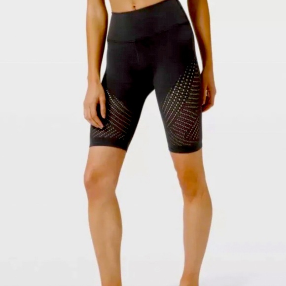 Lululemon Reveal HR Short Digi Rain Charcoal Grey Size 2 High Rise Shorts - Picture 4 of 12